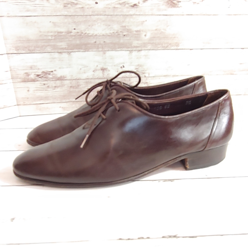 Christian Dior Brown leather oxfords - Picture 2 of 15
